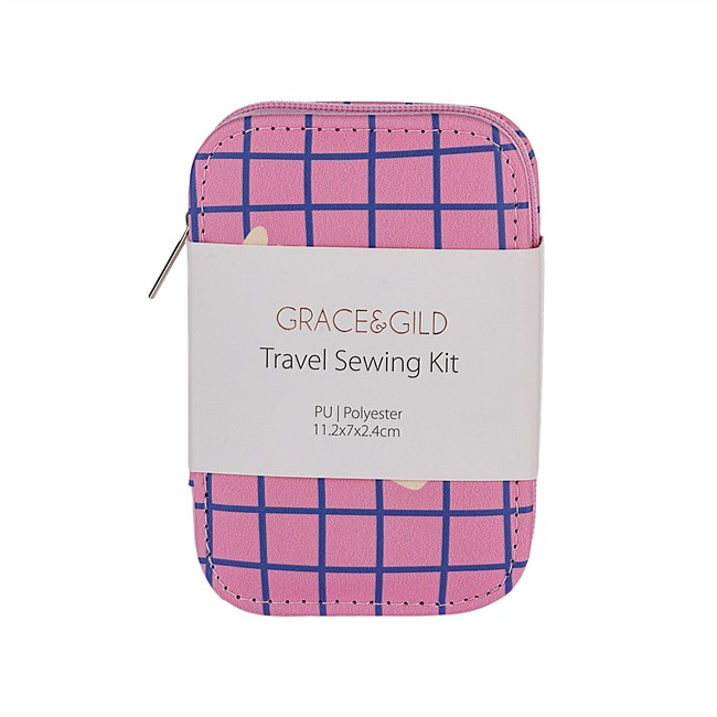 Grace & Gild Travel Sewing Kit Hand Heart