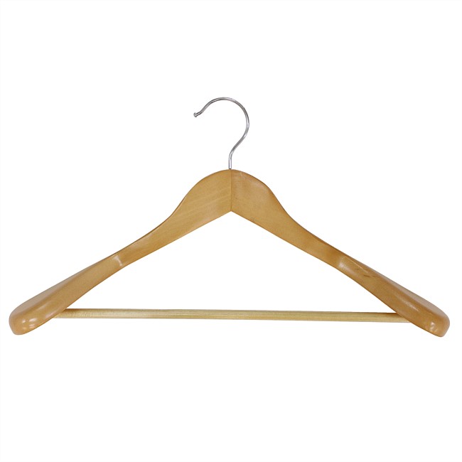 Home Essentials Wooden Suit Hanger