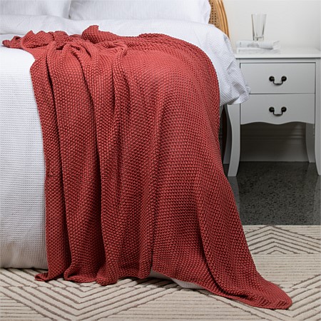Solace Dylan 100% Cotton Throw