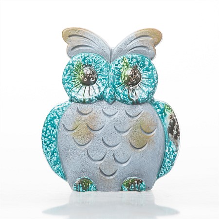 bb&b Outdoors Glazelook Owl Garden Ornament