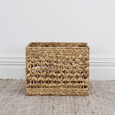 Design Republique Riki Rectangle Hyacinth Basket