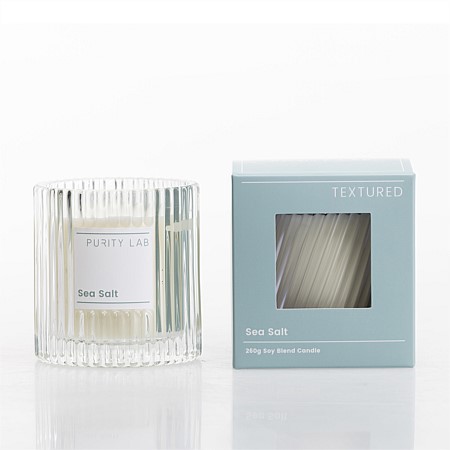 Purity Lab Textured Glass Candle