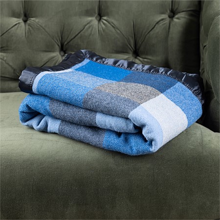 Woolrest Wool Check Blanket