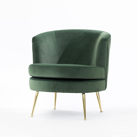 Design Republique Harper Tufted Velvet Chair