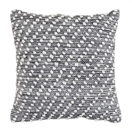 Design Republique Textured Cushion Charcoal