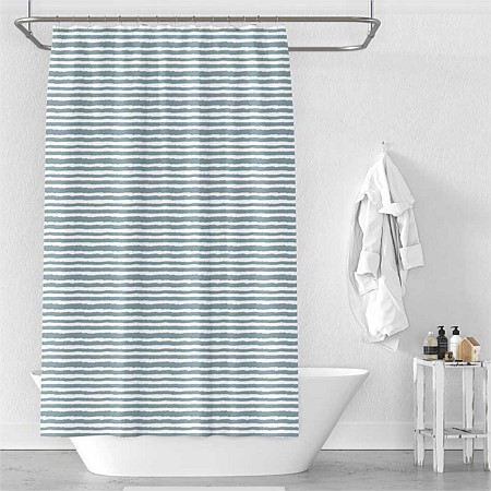Cloud 9 Shower Curtain Brush Stripe 120x180cm