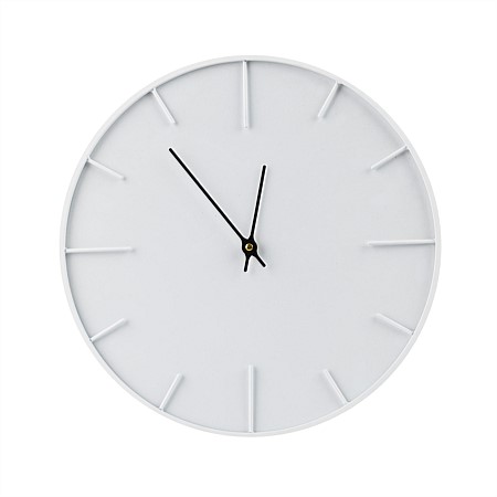 Design Republique Riley White Clock