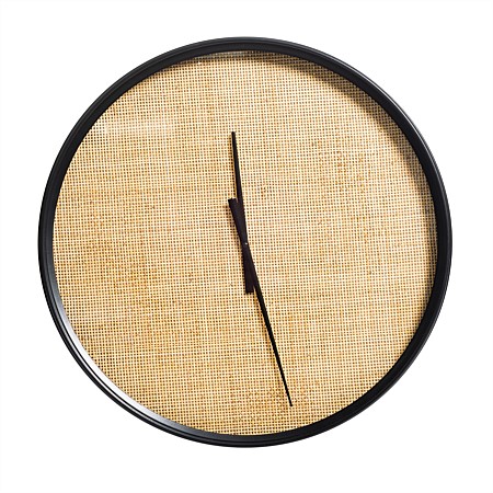 Design Republique Nero Clock