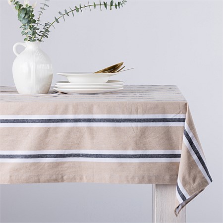 Ecoanthology Chester Recycled Tablecloth Natural