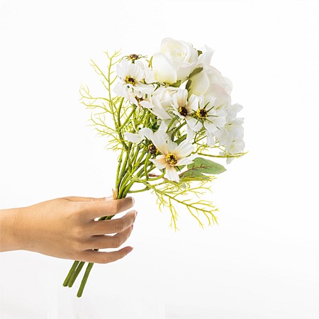 Everlasting White Rose Bouquet