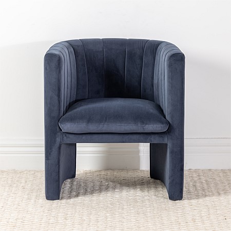 Design Republique Jade Midnight Velvet Chair