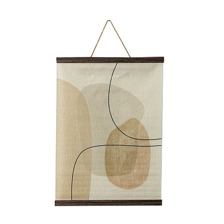 Design Republique Hanging Poster Abstract Pebble