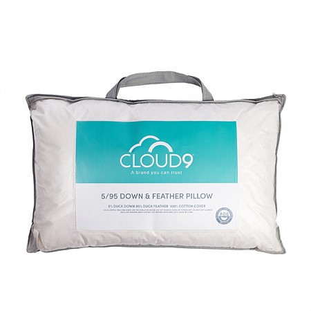 Cloud 9 5/95 Down & Feather Pillow
