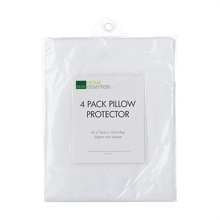 Home Essentials 4 Pack Pillow Protector