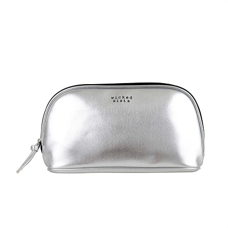 Wicked Sista Silver Luxe Travel Bag