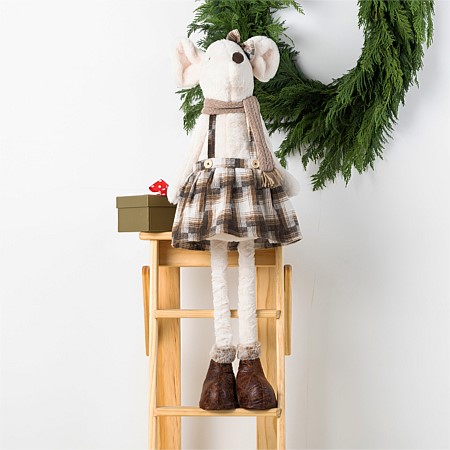  Christmas Wishes Extendable Mouse with Skirt 100cm 