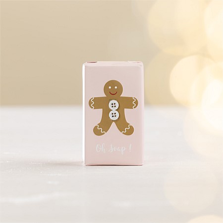 Christmas Wishes Gingerbread Man Gift Soap