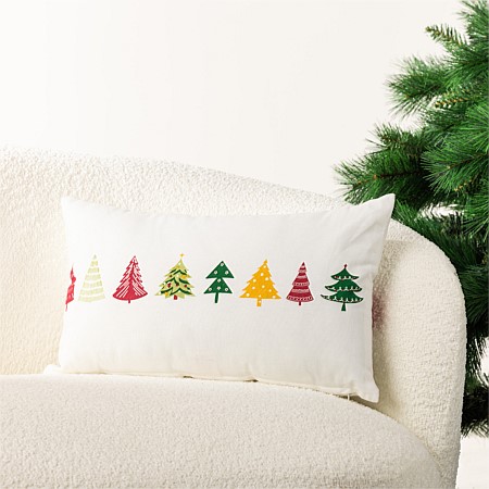 Christmas Wishes Happy Holidays Cushion