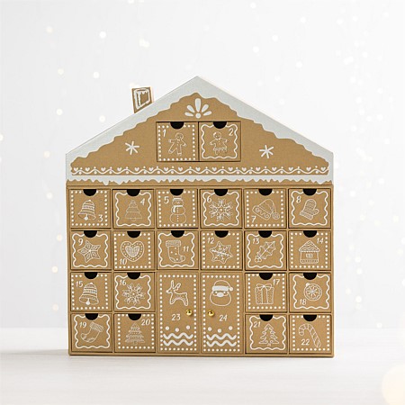 Christmas Wishes Gingerbread Advent Calendar