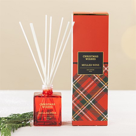 Christmas Wishes Gingham Diffuser 200ml