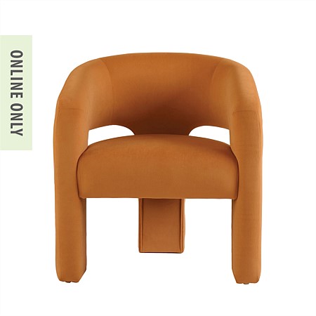 Design Republique Emma Rust Accent Chair 