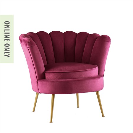 Design Republique Cerise Chair Deep Fuchsia