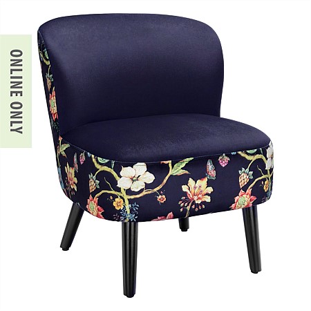 Design Republique Amelia Trim Printed Chair