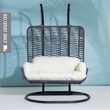 bb&b Outdoors Double Hanging Chair Grey