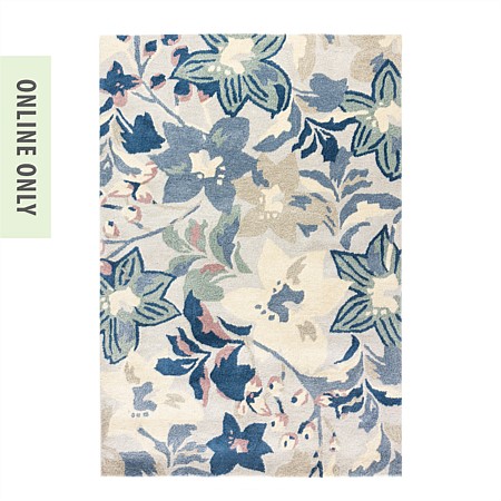 Design Republique Abstract Floral Floor Rug 160x230cm