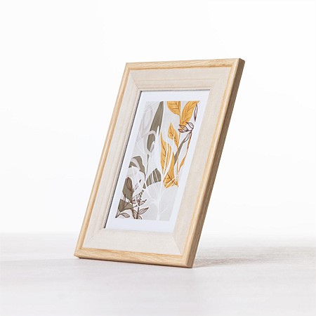 Home Co. Natural Matted Photo Frame