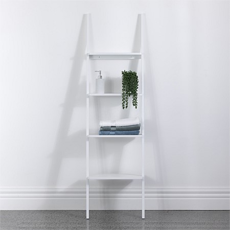 Design Republique Kendal Bathroom Shelf Ladder White