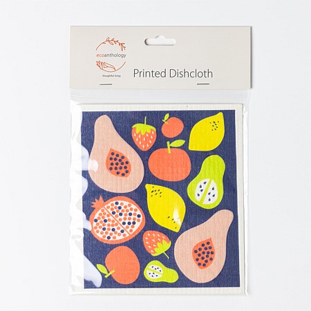 Ecoanthology Printed Cloth Fruit 