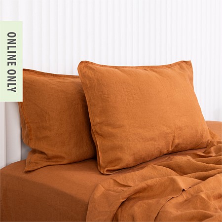 Ecoanthology 100% Linen Pillowcase Pair