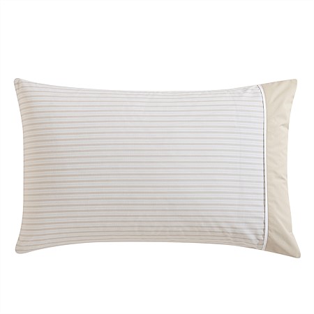 Logan & Mason Surrey Taupe Pillowcase Pair