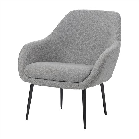 Design Republique Nora Accent Chair Charcoal 
