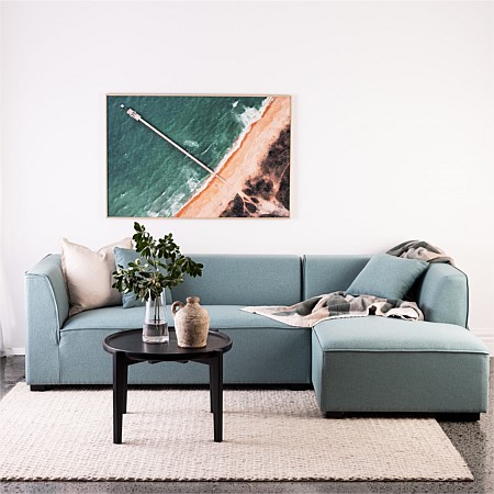 The Managers Collective Athena Seafoam Couch