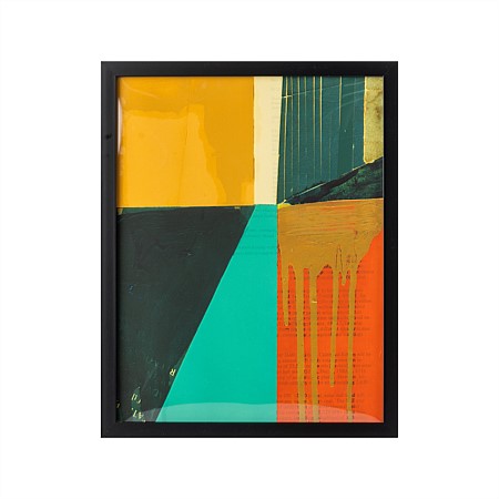 Home Co. Abstract Framed Wall Art