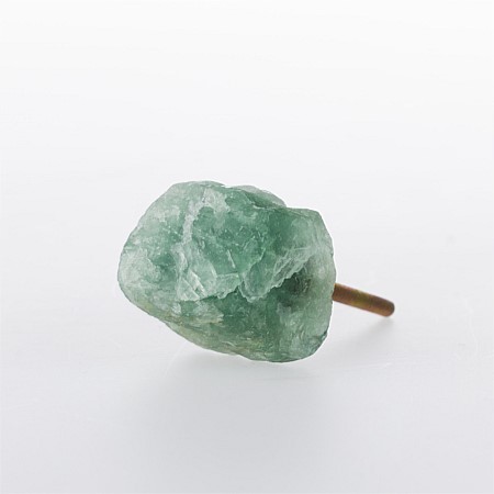 Solace Green Fluorite Drawer Knob