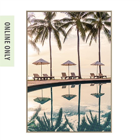 Design Republique Kai Resort Framed Canvas