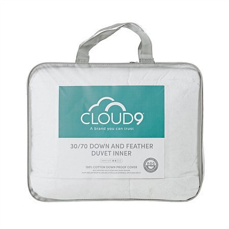 Cloud 9 30/70 Down & Feather Duvet Inner