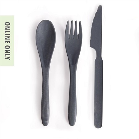 IS Gift Wheat Straw Travel Cutlery Set
