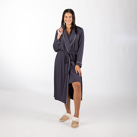 bb&b Sleep Viscose Elastane Long Robe 