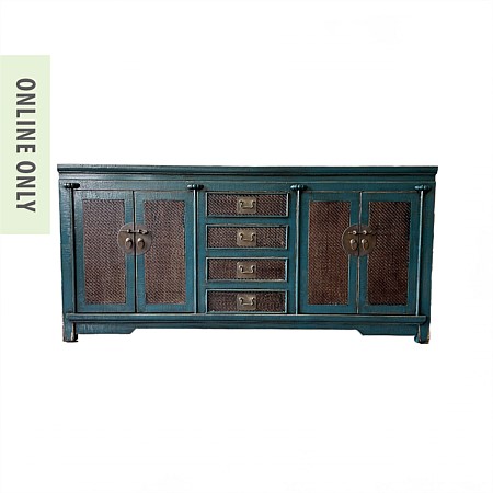 Design Republique Legacy 4-Door and Drawer Buffet Cabinet