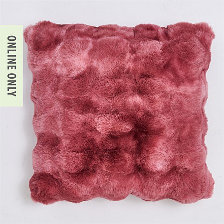 Design Republique Olivia Faux Fur Cushion 65x65cm