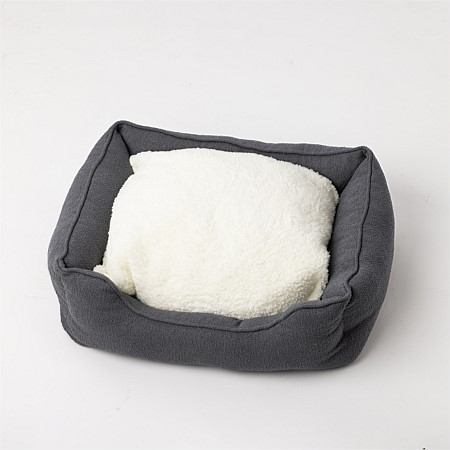 bb&b Pets Jessie Boucle Dog Bed Charcoal