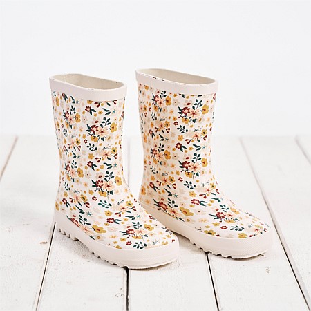 bb&b Kids Ditsy Floral Gumboots 