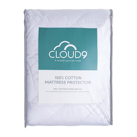 Cloud 9 100% Cotton Mattress Protector