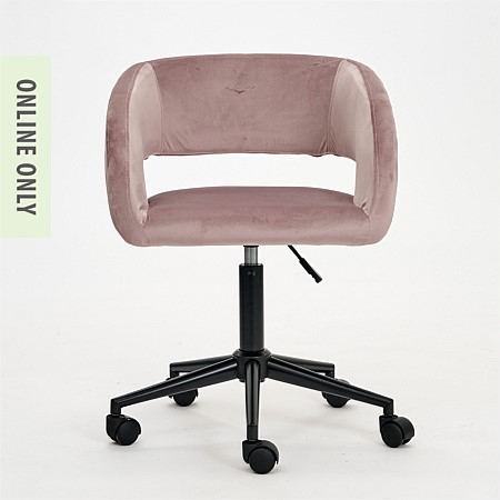 Design Republique Clara Velvet Office Chair