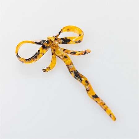 Grace & Gild Long Bow Hair Pin