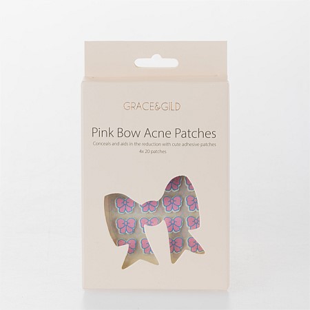 Grace & Gild Pink Bow Acne Patches